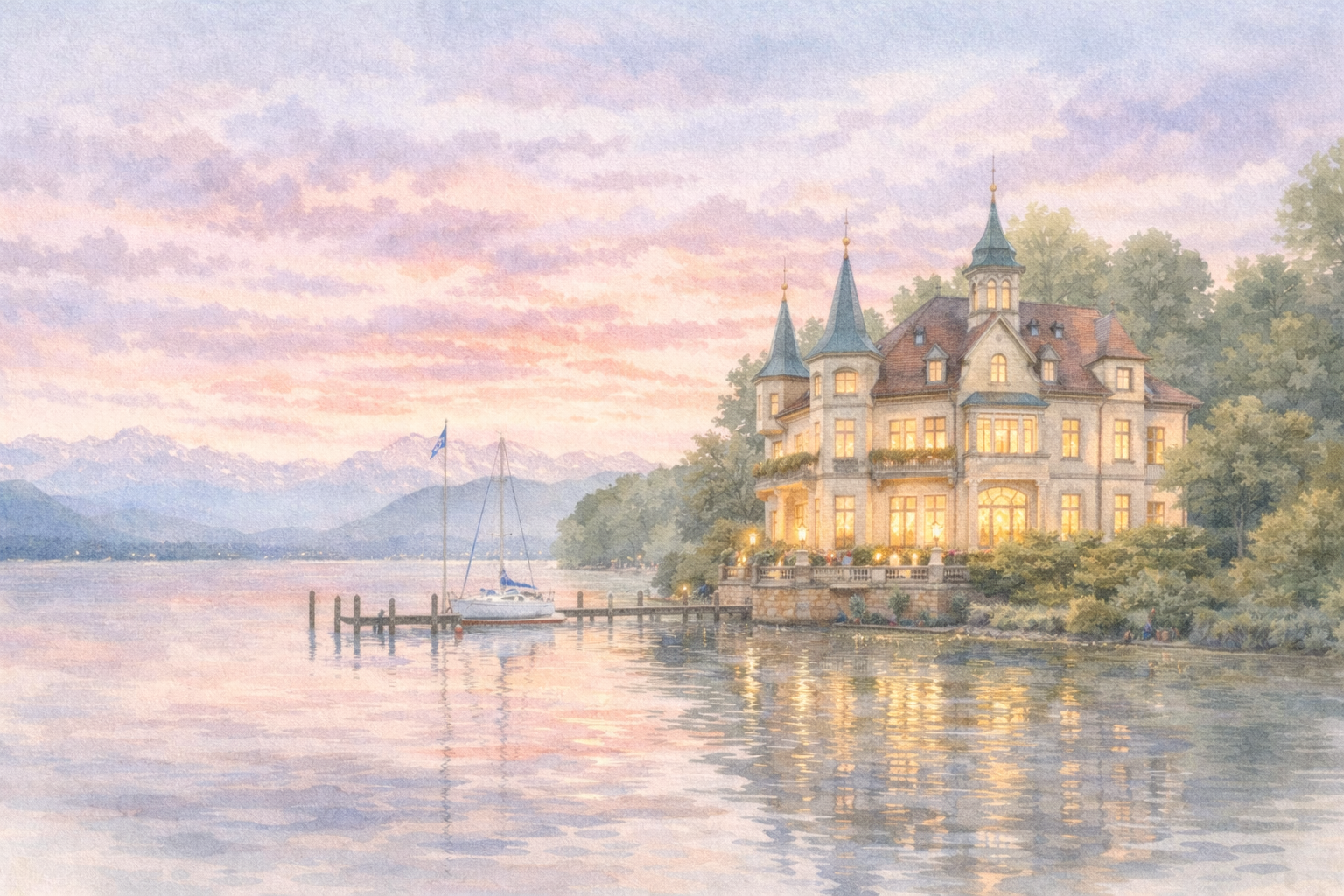 Villa on Starnberger See — luxury property inspections Munich